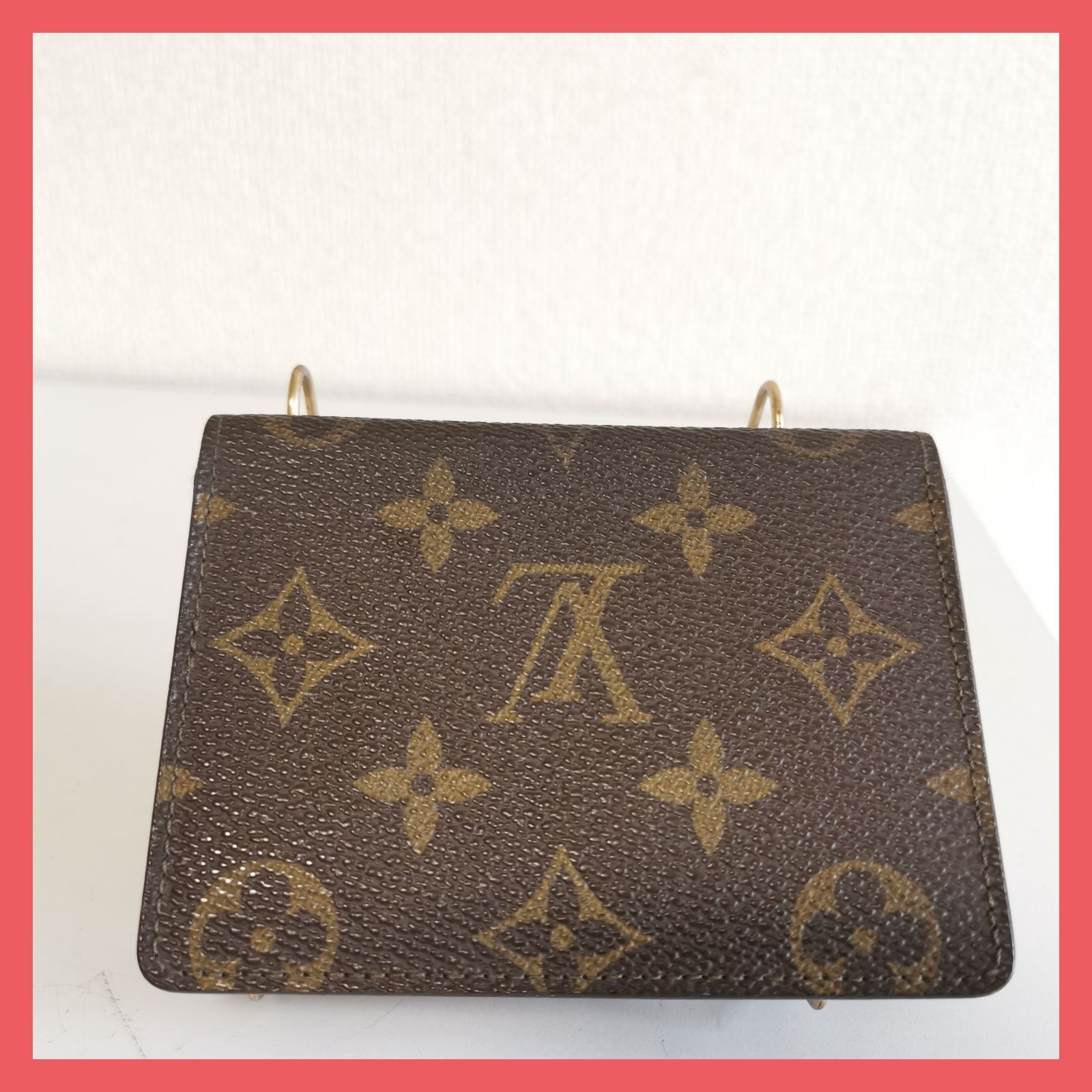 人気品】モノグラム柄 LOUIS VUITTON ルイヴィトン ポルト2