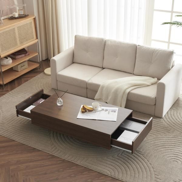 センターテーブル 収納付き