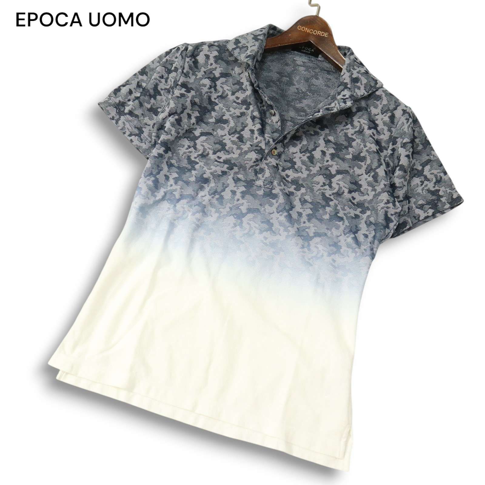 セール EPOCA UOMO エポカ ウォモ 通年 カモフラ ジャガード柄 
