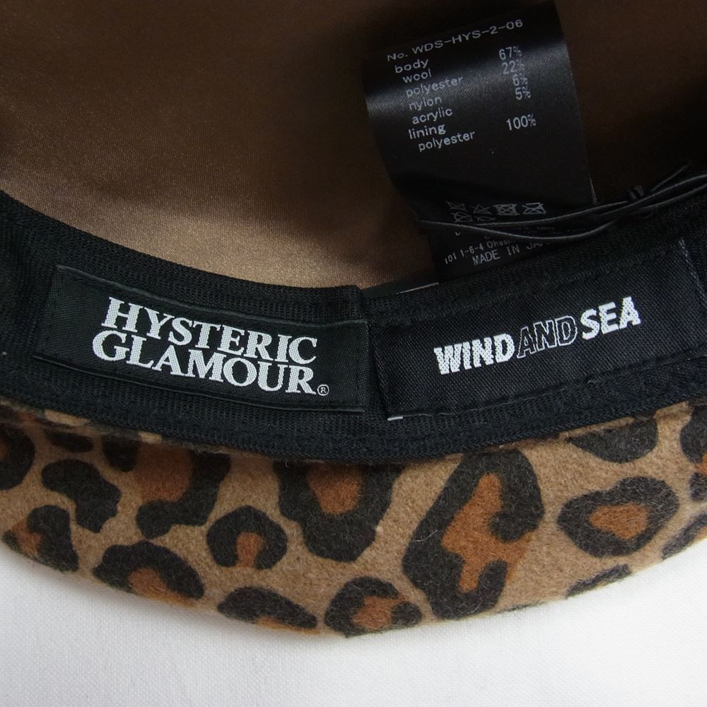 HYSTERIC GLAMOUR ヒステリックグラマー 20AW WDS-HYS-2-06 × WIND AND 