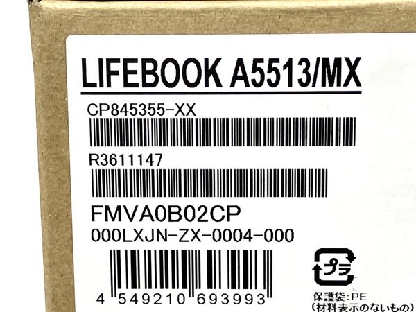 FUJITSU 富士通 LIFEBOOK A5513/MX FMVA0B02CP ノートPC i5-1235U 16GB