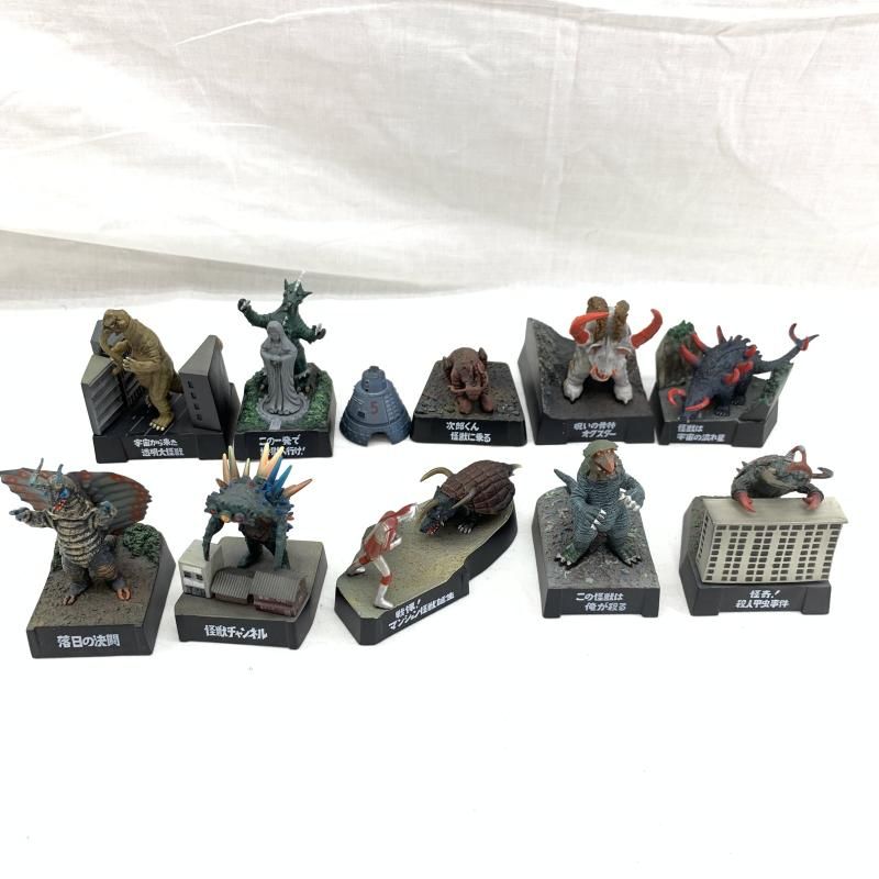 中古】現状品)ｳﾙﾄﾗ怪獣名鑑 帰ってきたｳﾙﾄﾗﾏﾝ 怪獣ﾁｬﾝﾈﾙ 10種ｾｯﾄ[91