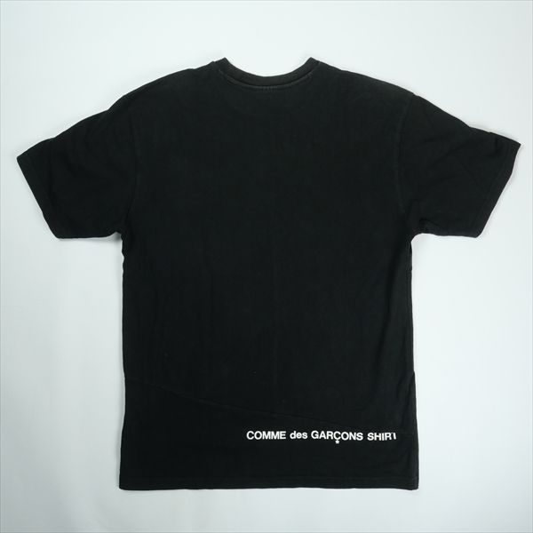 Supreme Comme des Garcons シュプリーム ギャルソン Tシャツ 黒 Supreme/Comme des Garcons SHIRT Split Box Logo Tee - ParkSIDER