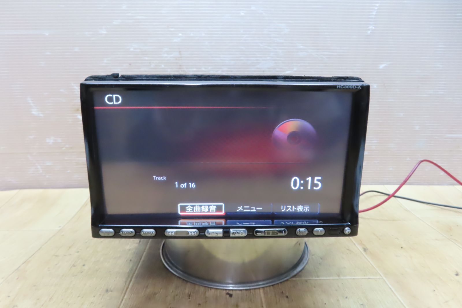 動作保証付☆V9805/日産純正 HC309D-W HDDナビ 地図2011年 地