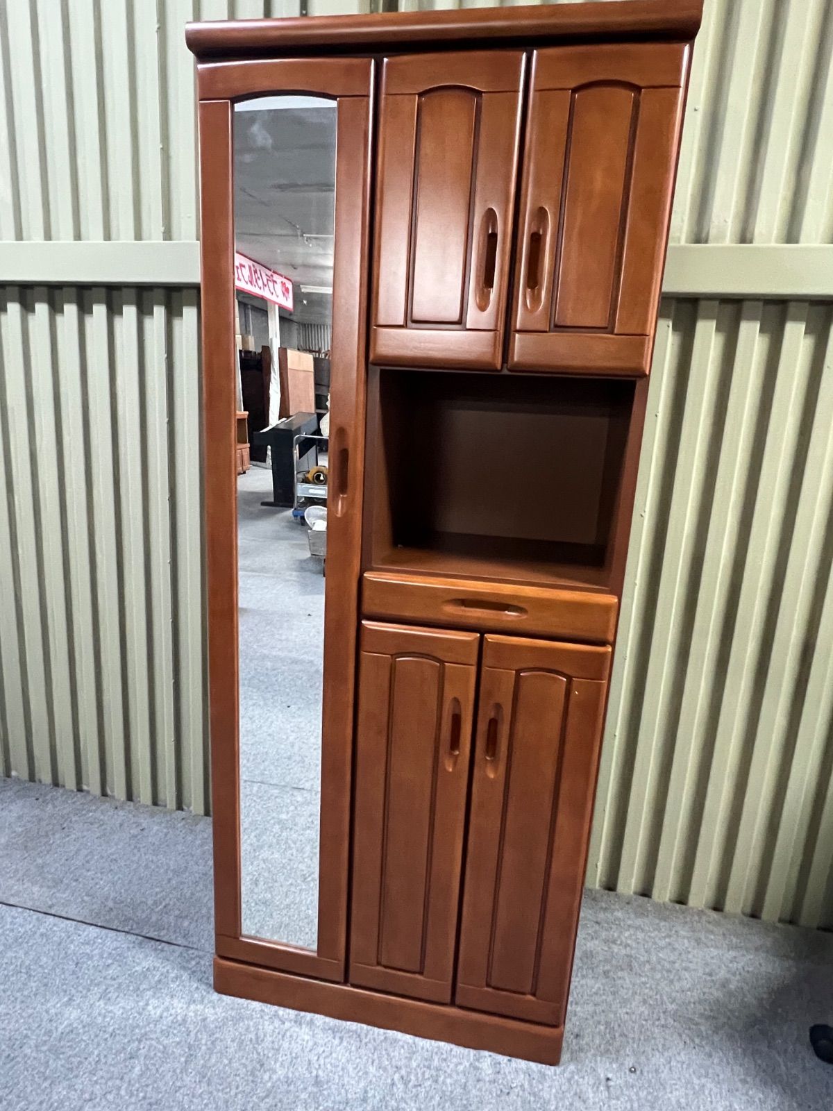 ︎ ハイシューズ 靴箱 木製 多目的 カテドラ 現状品