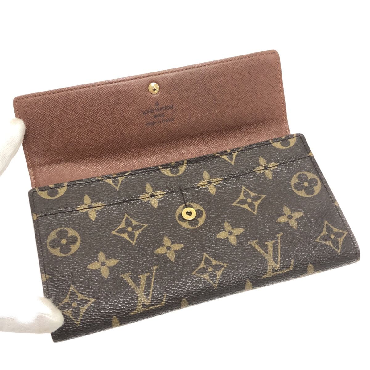 LOUIS VUITTON(ルイヴィトン) 長財布 モノグラム ポシェット・ポルト ...