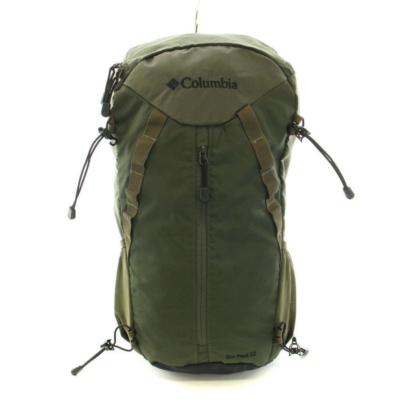 コロンビア Columbia ETO peak 22L BACKPAC イーティーオーピーク 22L バックパック リュックサック ナイロン メッシュ  ロゴ 刺繍 カーキ PU9816 /BB □OF - メルカリ