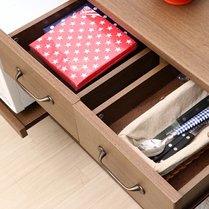 引取可・埼玉県さいたま市緑区】木目調 キッチン収納 レンジボード