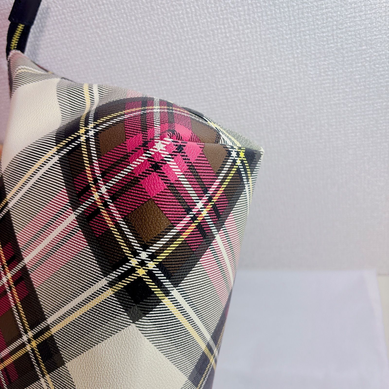 Vivienne Westwood チェック柄トートバッグ 1点再入荷【新作♡可愛いチェック柄 ♡】Vivienne Westwood トート