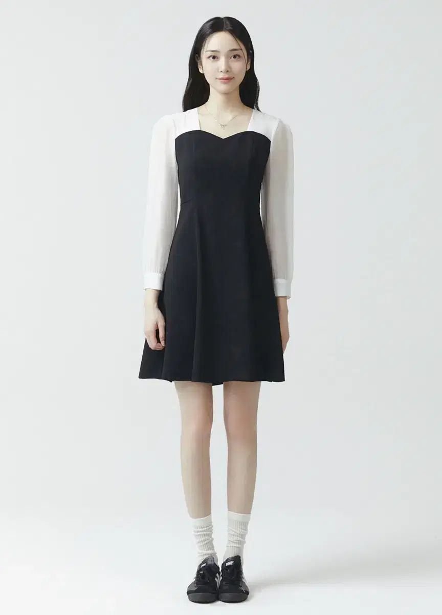 itMICHAA イッミシャ ツートンワンピース 55 サイズ