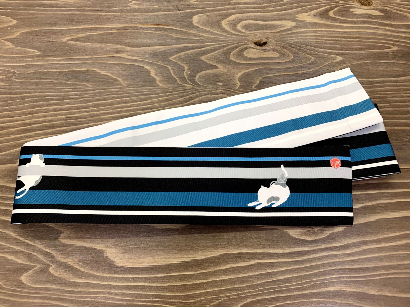  着物三河 ねこ 角帯 長さ410 cm 角帯 帯