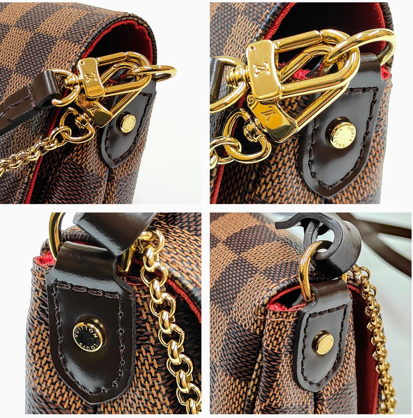 極美品 未使用品】LOUIS VUITTON ルイヴィトン ダミエ フェイボリット  