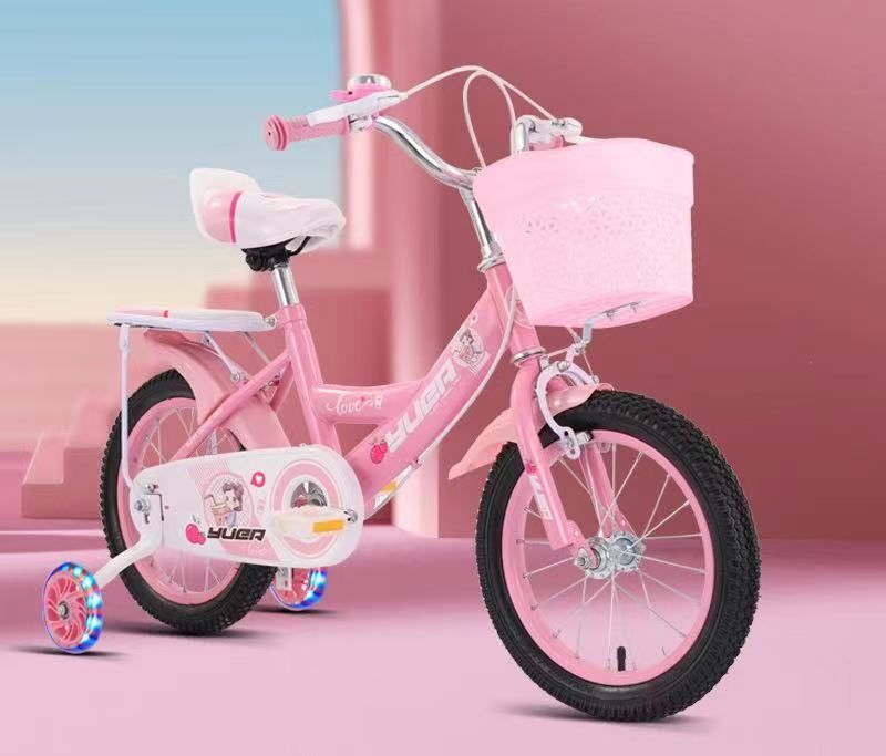 大好評幼児用自転車 ランニングバイク 子供用自転車 20インチ高さ調節可能 女の子 補助輪付き 誕生日プレゼント 贈り物 人形
