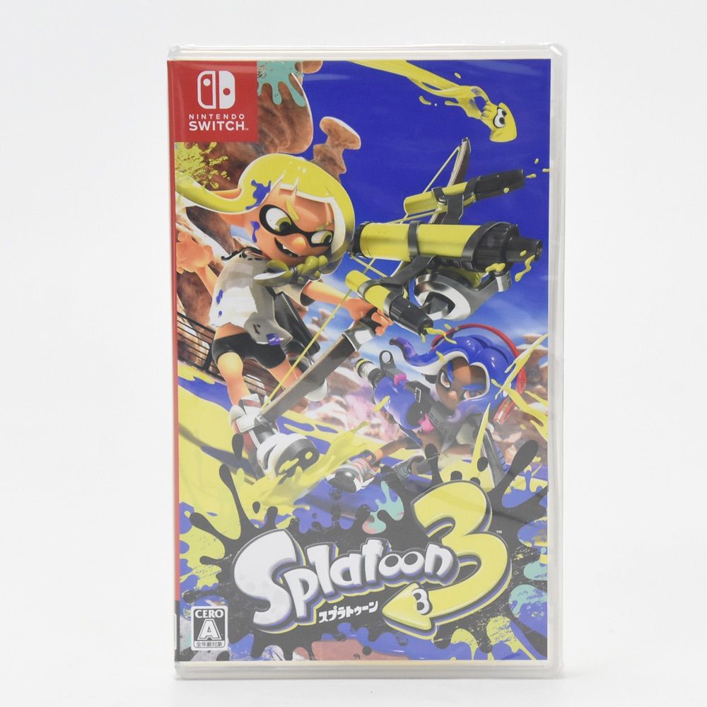 新品 未開封 スプラトゥーン3 Nintendo Switchソフト