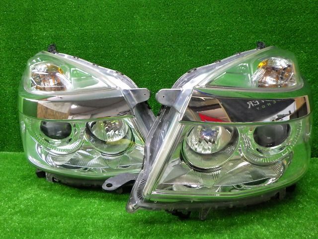 比較的綺麗　ホンダ　JC1/2　ライフ　後期　ヘッドライト左右　ハロゲン　W0123　Y1　241207003
