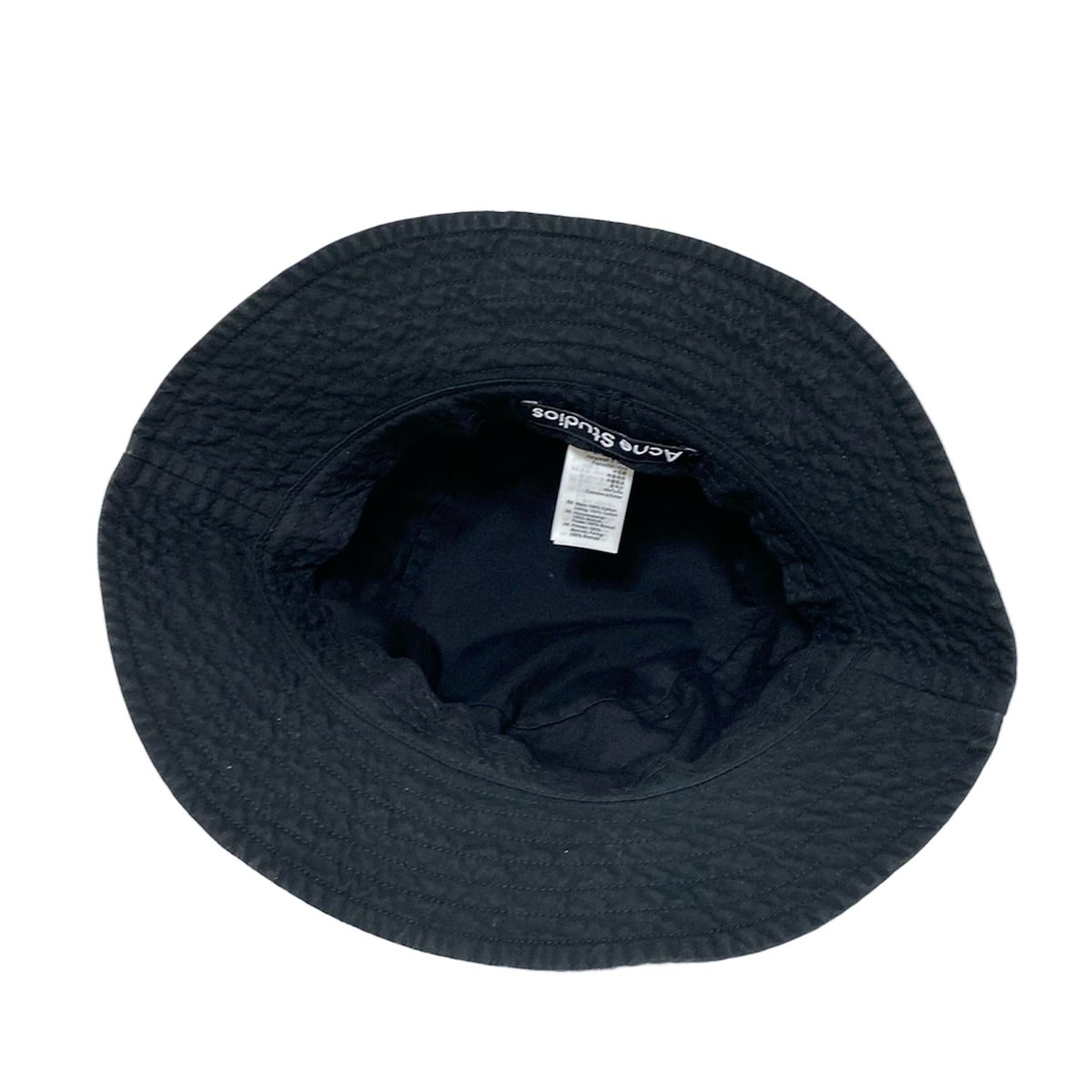Acne Studios ハット ACNE STUDIOS(アクネ ストゥディオズ) ハット 57cm美品 - 黒