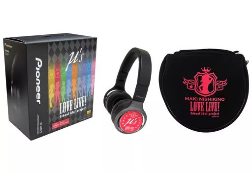 ヘッドフォン キャラクター 西木野真姫 Pioneer SE-MX8-K μ’sメンバーモデル ハイレゾ対応ヘッドホン ラブライブ!×Pioneer