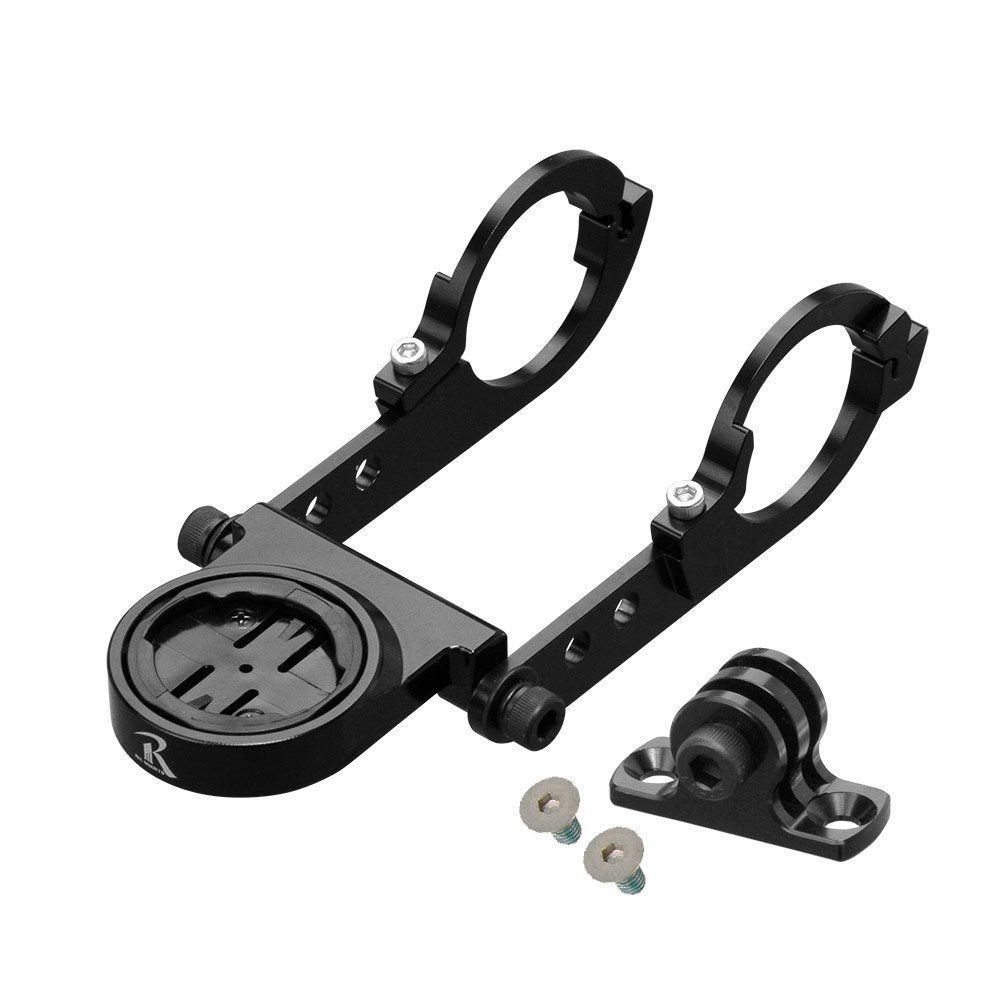 REC-MOUNTS(レックマウント) wahoo ELEMNT コンボ マウント (両持ちナロー タイプ 下部アダプター付) ワフー エレメント ROAM対応【WAH-Narrow19+GP】