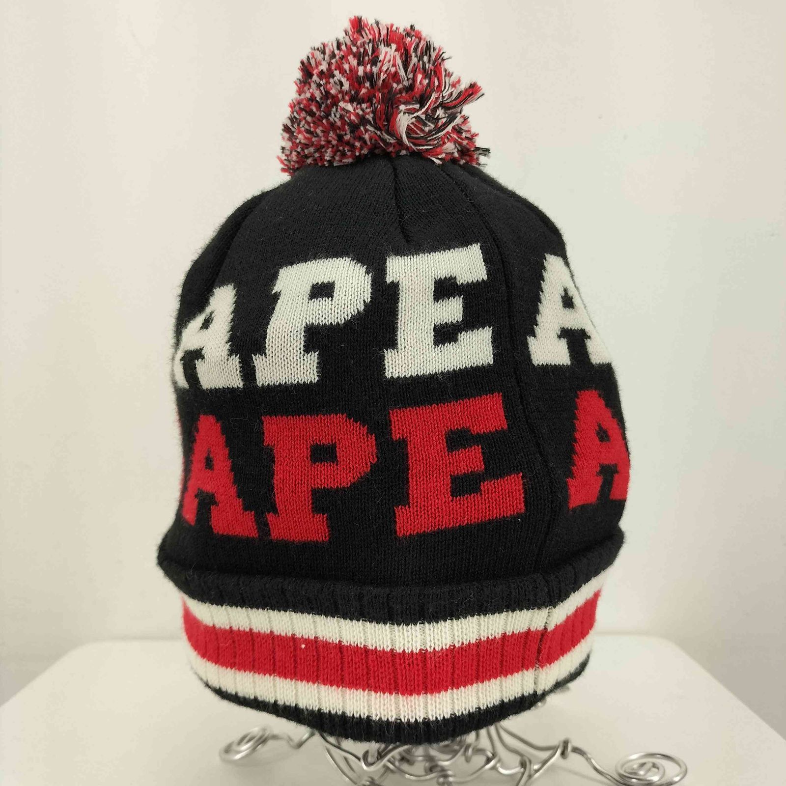 AAPE BY A BATHING APE ボンボンニット帽