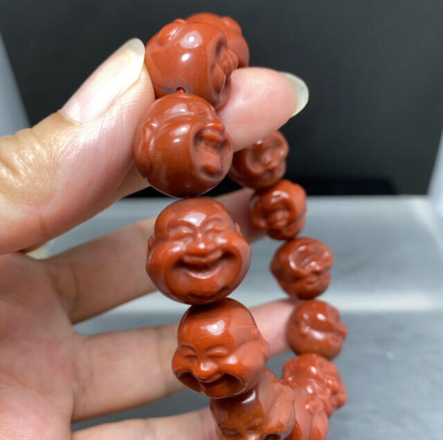 南紅瑪瑙　布袋様 南紅瑪瑙 布袋様 【公式通販】