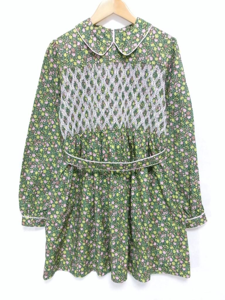 MAISON KITSUNE メゾンキツネ ワンピース スモックドレス 柄物 み 34 969160