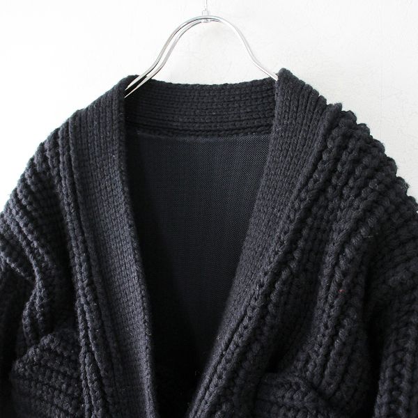 定価15.4万 2022AW sacai サカイ 22-06408 ウールニットカーディガン 1