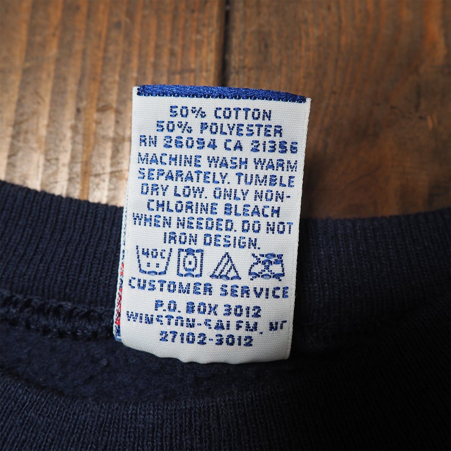 M/ビンテージ90s/刺繍タグ/チャンピオン/カリフォルニア/スウェット/ネイビ