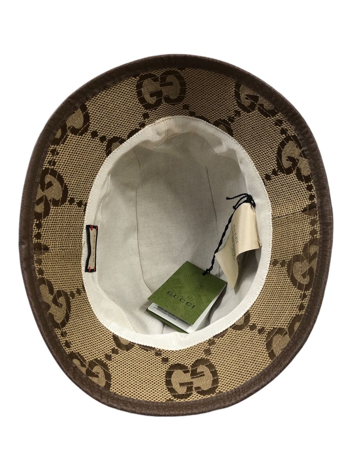 GUCCI (グッチ) バケットハット ジャンボGG バケハ 帽子 681256 M