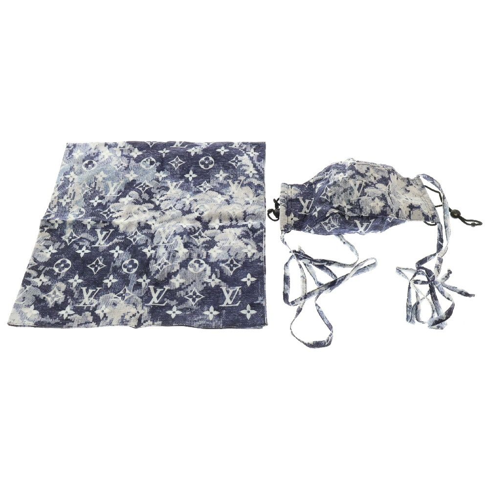 ルイヴィトンタペストリーマスク Louis Vuitton Monogram Tapestry Bandana Mask Set | Hypebeast