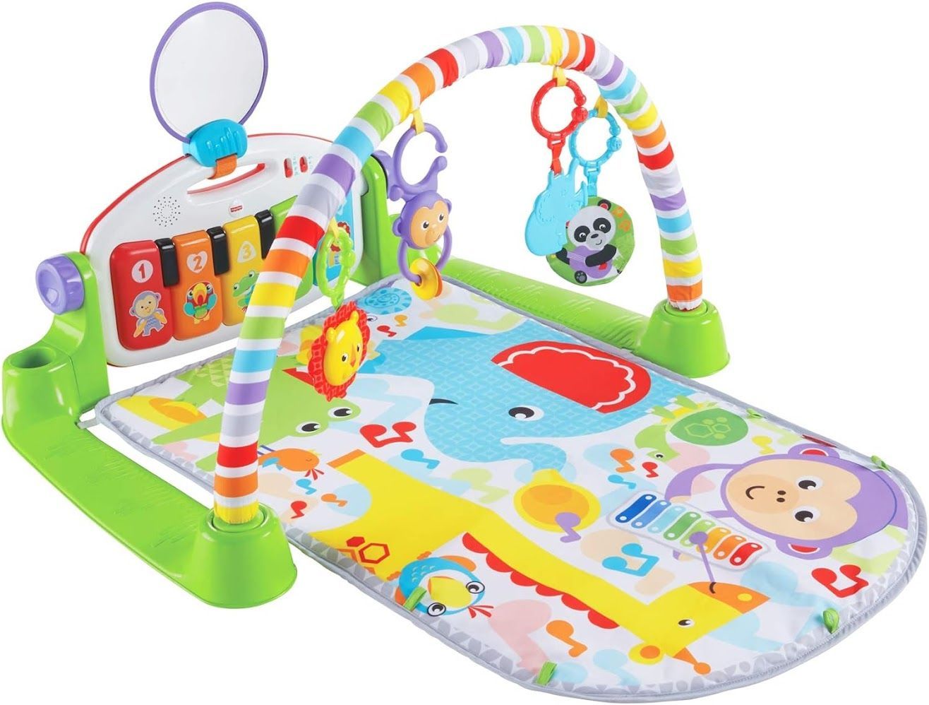 【新品・未開封品】フィッシャープライス(fisher price) あんよでキック 4WAYバイリンガル・ピアノジム K0321 0322ML006 0120240321100499