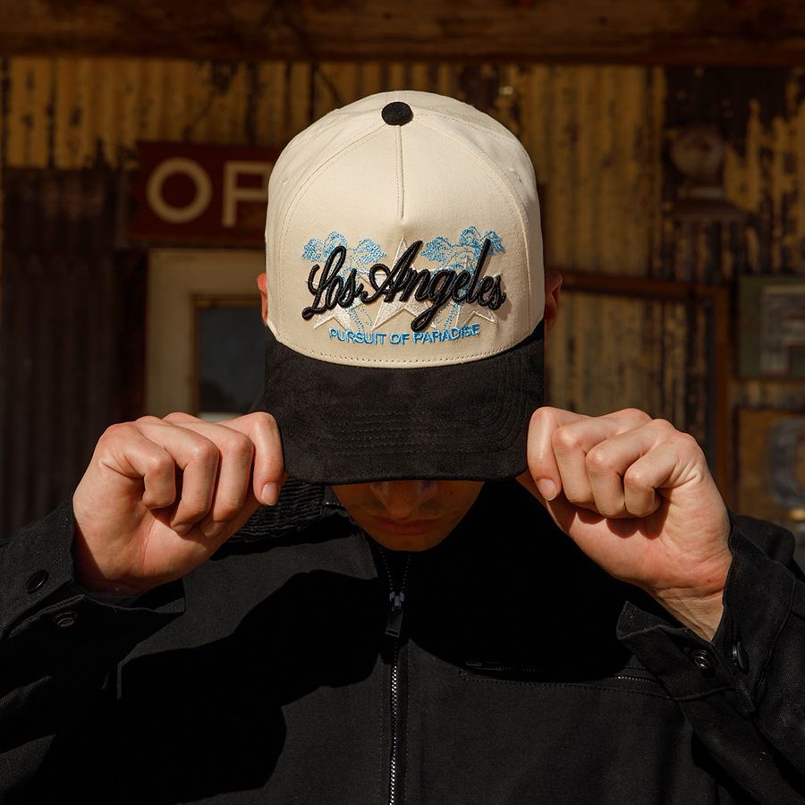 SWORN TO US PREMIERE SNAPBACK CAP NATURAL×BLACK 通販 帽子 キャップ スナップバック LA ロゴ ベイスボールキャップ ロサンゼルス