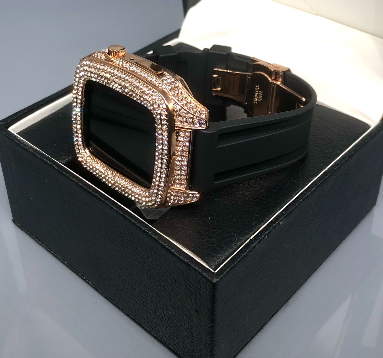 Be12⭐︎Apple Watchキラキラカバーケースアップルウォッチ 