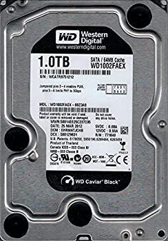 【中古】wd1002faex-00z3?a0?DCM : ehrnntjchb wcatr Western Digital 1tb