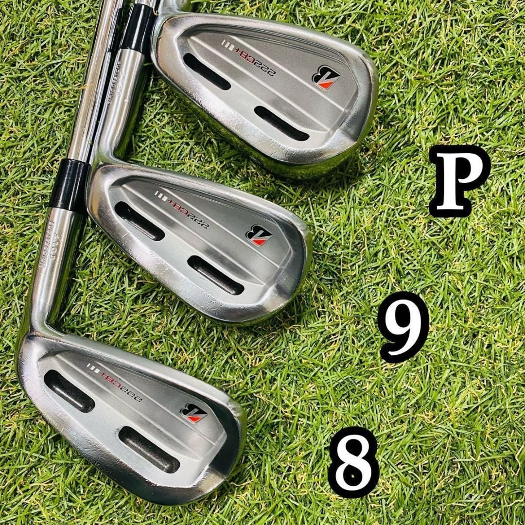 【良品】初心者推奨 ブリヂストン 222CB+ メンズアイアンセット 6本 S 良品】初心者推奨 ブリヂストン 222CB+ メンズアイアンセット 6