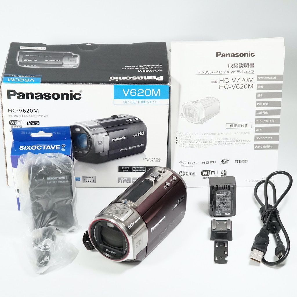 パナソニック ビデオカメラ HC-V620M 大幅減額中】Panasonicビデオ