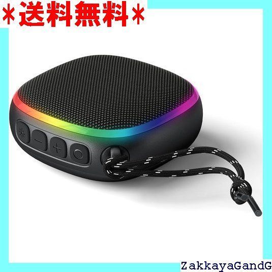 発売-第3世代 bluetooth スピーカー RGBライト お風呂 スピーカー HD音質 IPX7防水スピーカー ポータブルスピーカー bluetooth5.3 ミライスピーカー Type-C急速充電 Bluetoot 語取扱説明書 323