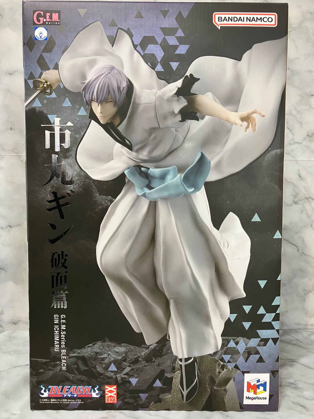 BLEACH 市丸ギン　メガハウス　GEM フィギュア　箱なし BLEACH 市丸ギン 破面篇 G E M メガハウス フィギュア｜Yahoo