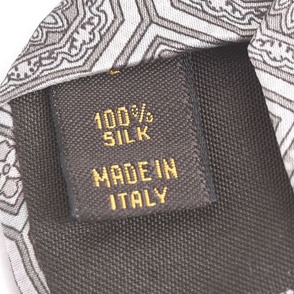 ルイヴィトン ネクタイメンズ モノグラムフラワー シルク ブラウングレー系 Louis Vuitton 中古 - メルカリ