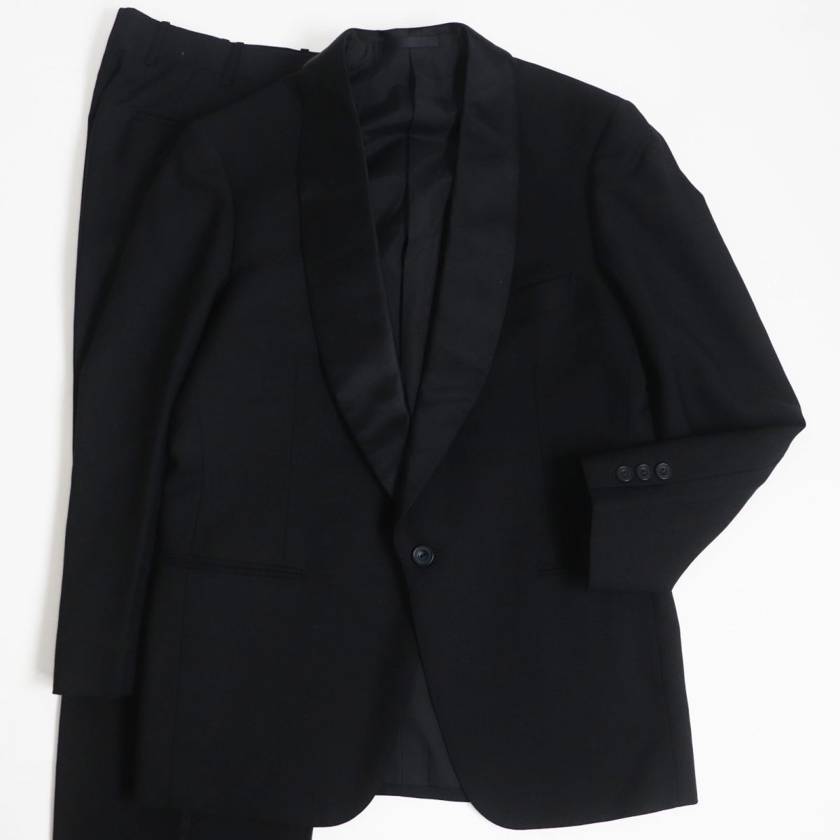 ドンドン見直し】極美品○クリスチャンディオールムッシュ 襟シルク混  