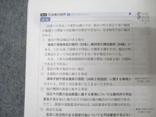 アガルートアカデミー 司法試験 総合講義論証集 憲法 2024年合格目標  