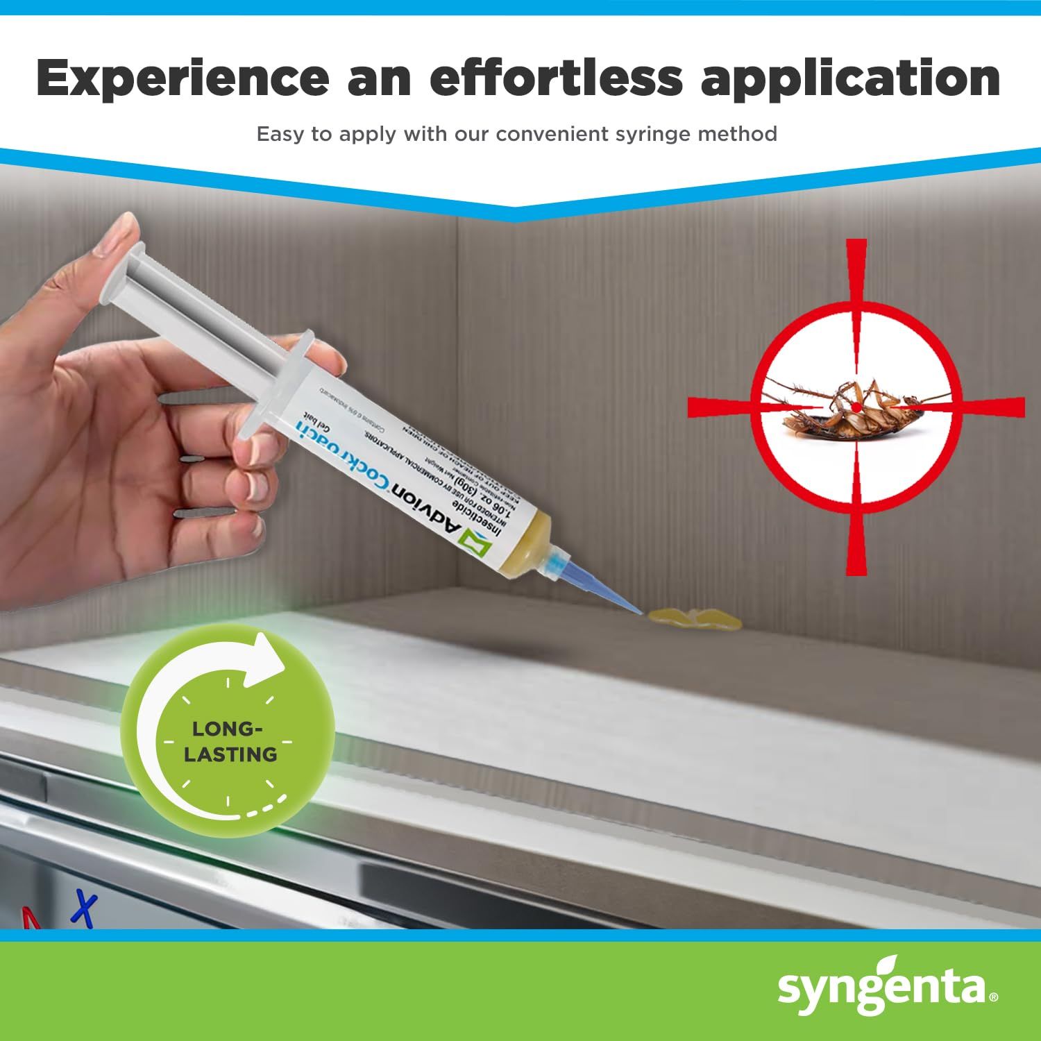 Syngenta 383920 Advion Cockroach Gel Bait 4 X 30 Gram Tubes Roach Control 4 30 Brown HRDEVELOPMENT_JP