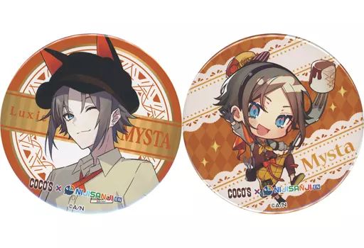 ミスタリアス ココス 缶バッジ にじさんじ EN Luxiem ココス ビッグ缶バッジ ミスタ・リアス
