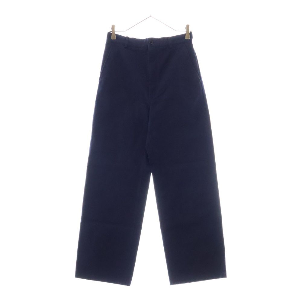 GUCCI (グッチ) 22SS サイドワッペンコットンパンツ ネイビー 44