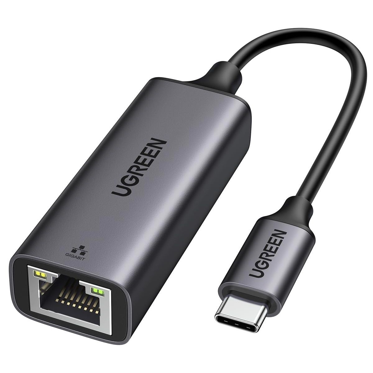 USB-C to RJ45 有線LANアダプタUSB-C 角 to RJ45