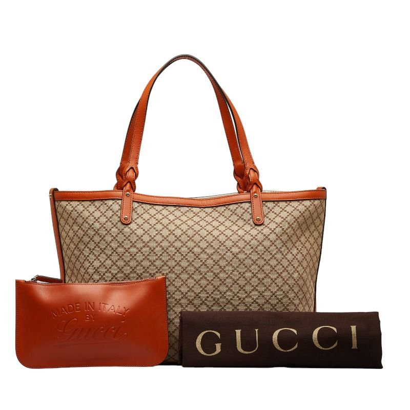 GUCCI グッチ GGキャンバス トートバッグ ポーチ付 247209（¥49,800 