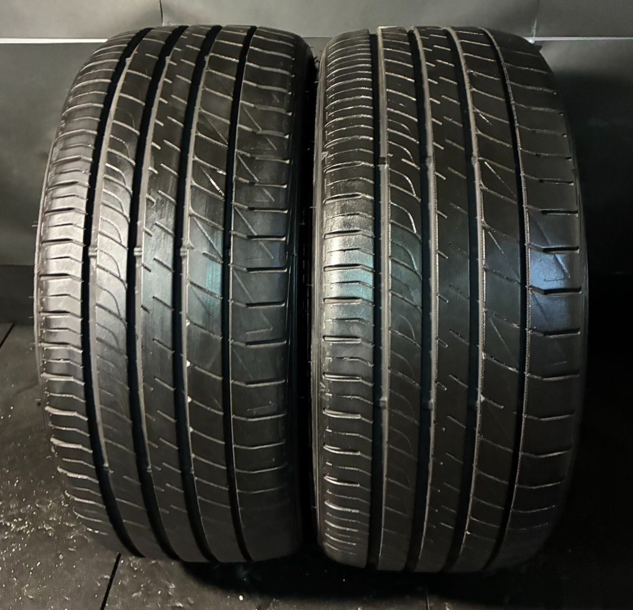 製 約9.1分山 ダンロップ DUNLOP ルマン LE MANS V SILENT CORE 225 35R19 2本 h_304