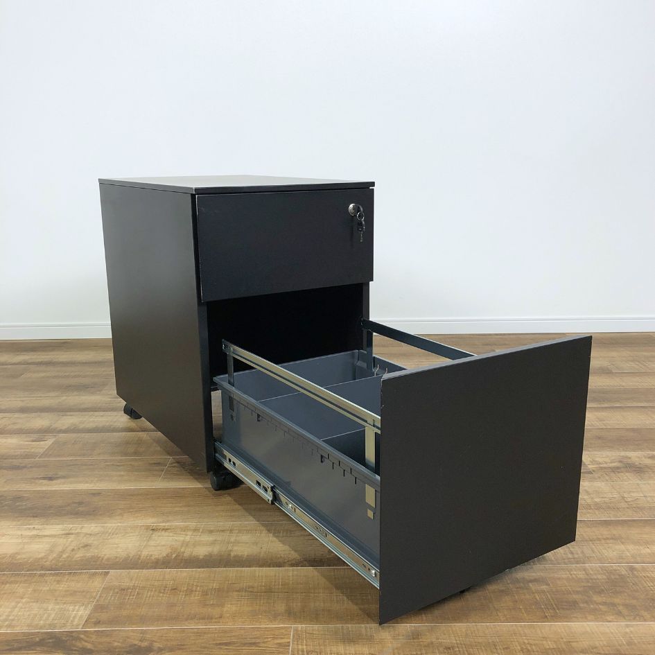 Cassina ixc DESK WAGON AF DRAWER BLACK カッシーナ デスク