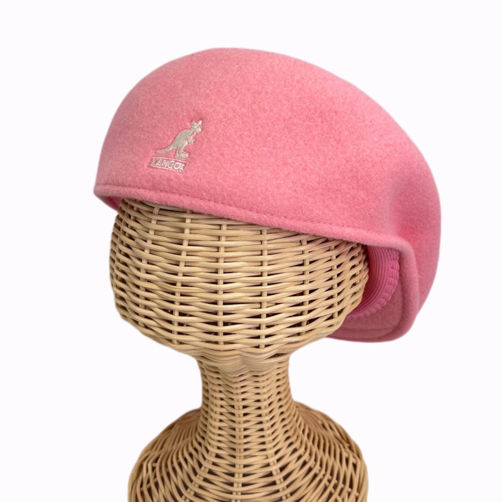 カンゴール ハンチング ピンク帽子 - ハンチング/ベレー帽