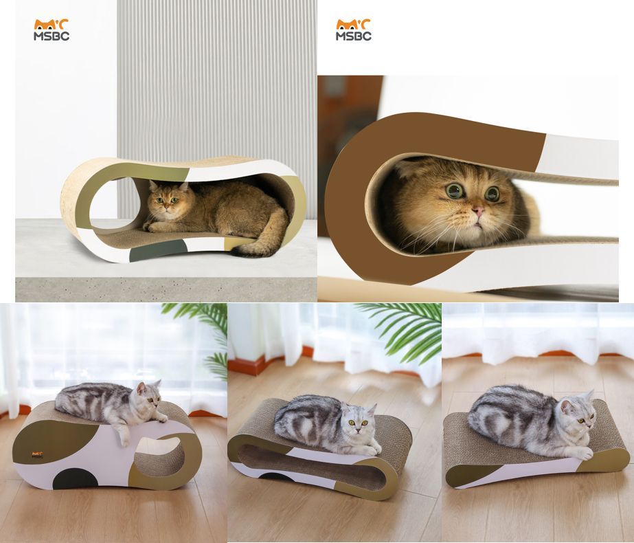 新品未使用】国産・丈夫で長持ち・猫爪とぎ 2個セット‼︎ブラック