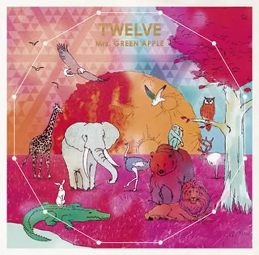 邦楽 Mrs. GREEN APPLE (CD&DVD) CD 【】邦楽CD Mrs. GREEN APPLE / TWELVE[DVD付初回限定盤]